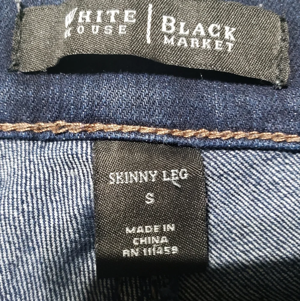 White House Black Market Skinny Jeans.